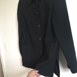 Vintage black chore coat